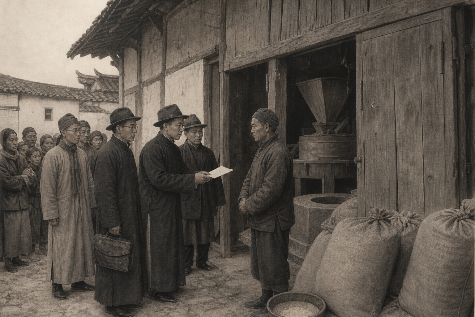 1926年永嘉碾米厂停工与请开工的居民