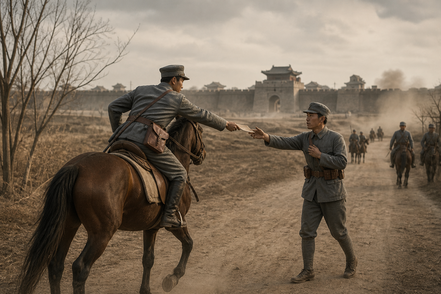 1926年中原土路上的军情传递