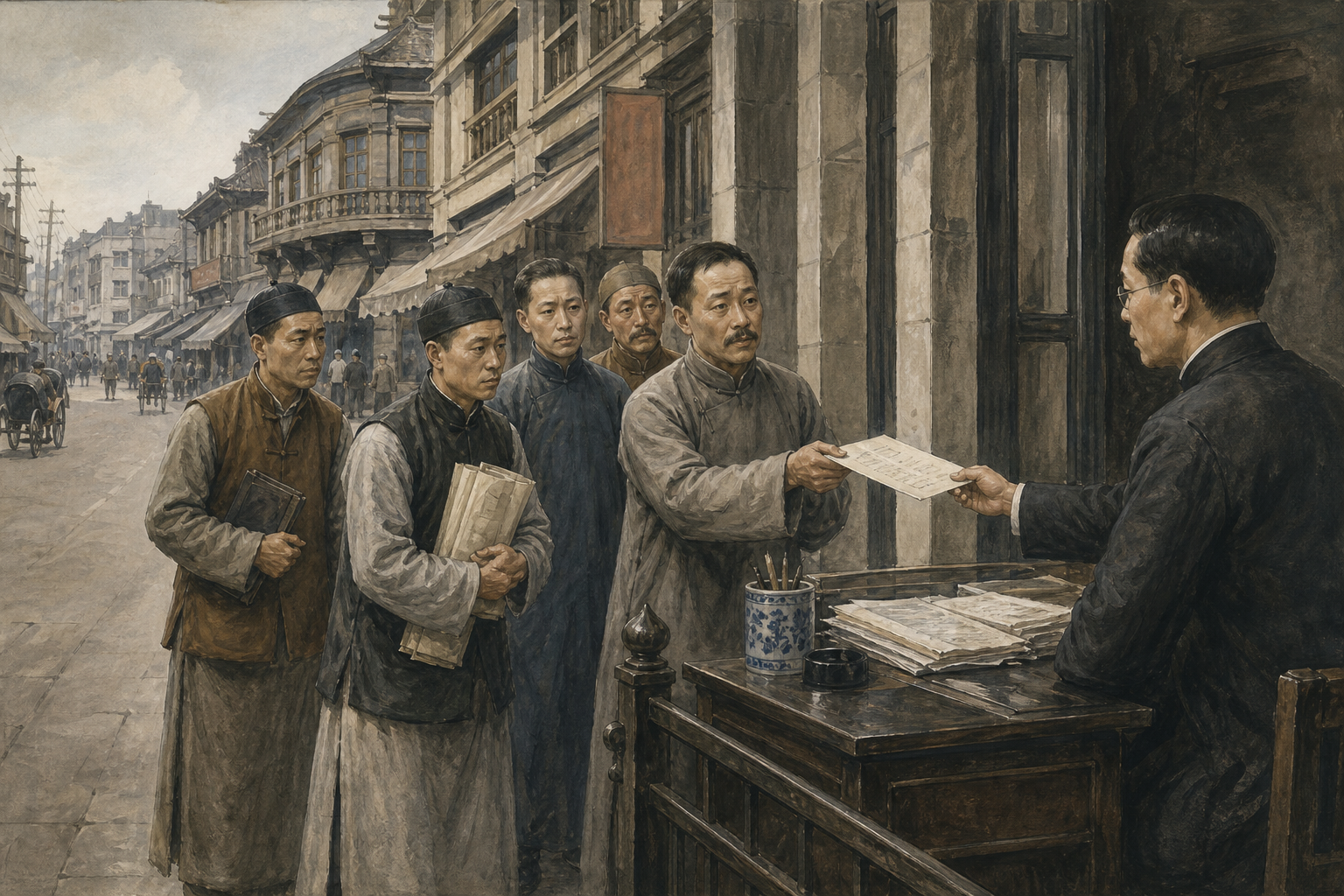 汉口路商户递交陈情函