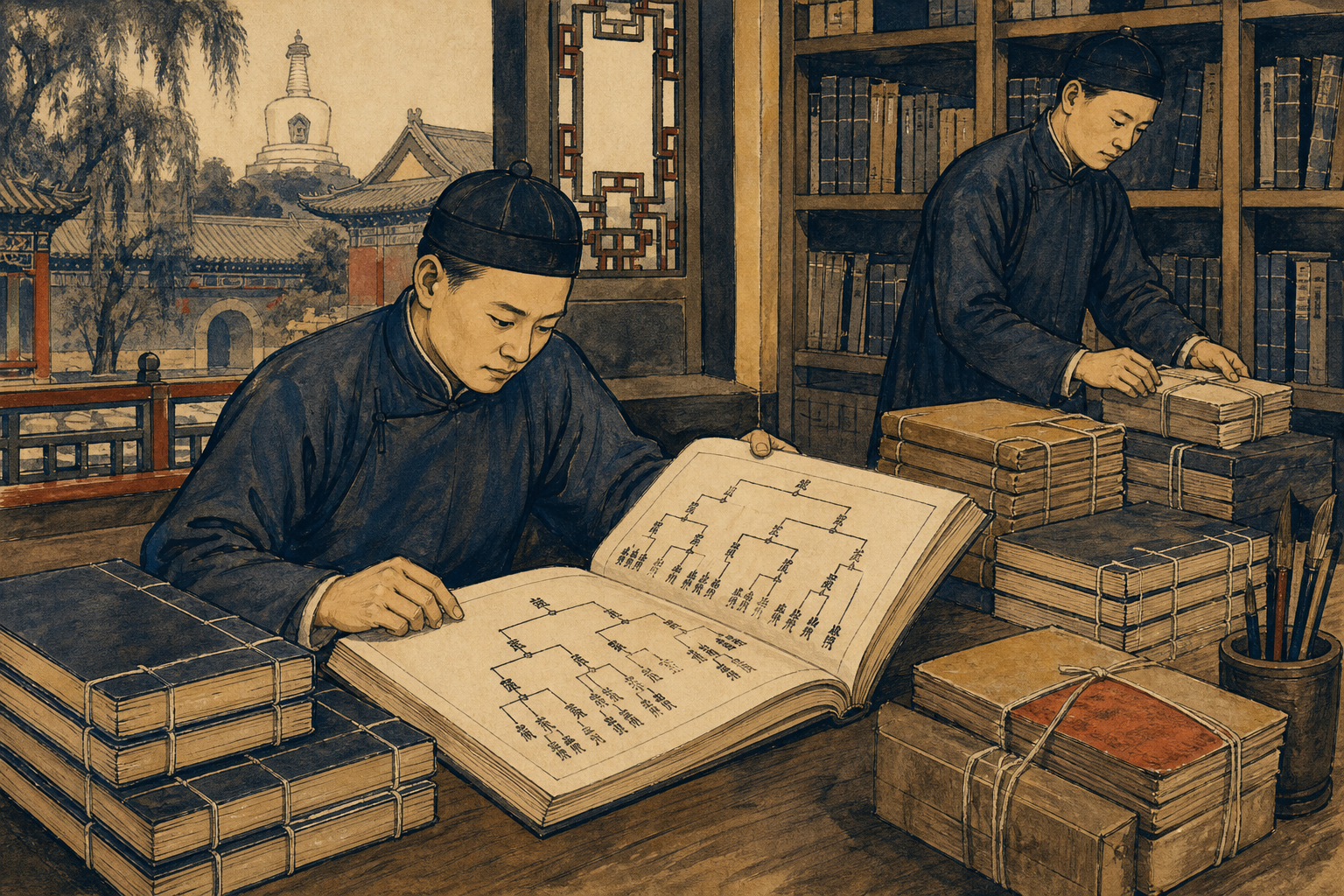 北京图书馆征集大族家谱