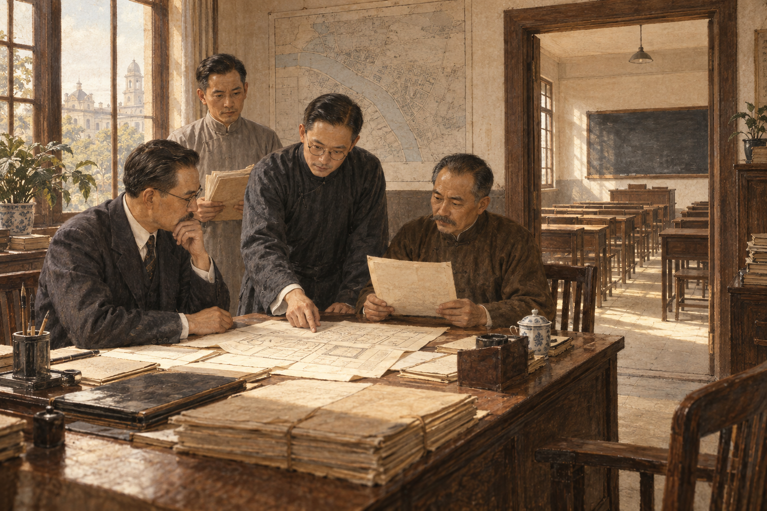 广州拟办二十所平民识字学校